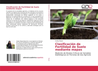 Produktbild von Clasificación de Fertilidad de Suelo mediante mapas