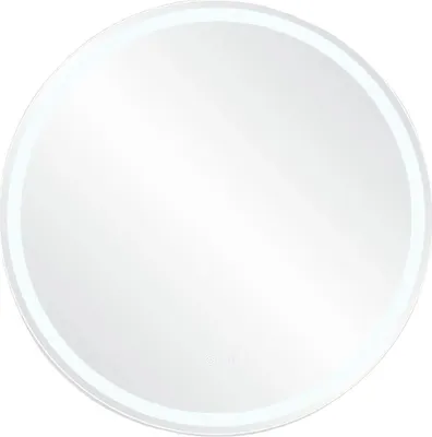 Produktbild von Badezimmerspiegel, Anti-Beschlag, dimmbares LED-Licht, 60cm runder Spiegel