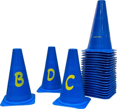 Produktbild von Sport-Thieme Markierungskegel-Set "Zeichen", Buchstaben A-Z