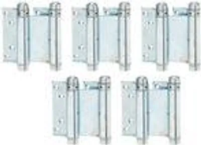 Immagine prodotto di Cerniera per porte a battente Alberts 852542, zincata elettroliticamente in blu, altezza 100 mm, set da 5 pezzi