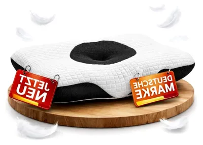 Produktbild von Orthopädisches Kissen aus Memory Foam, ergonomisches Nackenkissen für Seitenschläfer, Nackenstützkissen