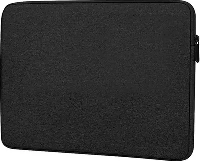 Produktbild von Mobigear Solid Laptop Sleeve 13 Zoll Laptop Hülle - Schwarz