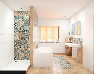 Produktbild von Feinsteinzeug Wand- und Bodenfliese Heritage mix in 19 verschiedenen Motiven 33,15 x 33,15 cm