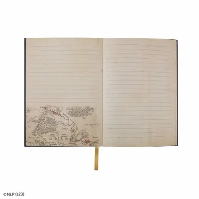 Produktbild von Cinereplicas Herr der Ringe Notizbuch Map of Middle Earth