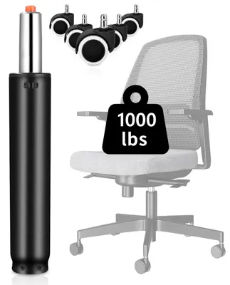 Productafbeelding van Gasveer voor bureaustoel 275 mm - 410 mm, met 5 wielen, 450 kg