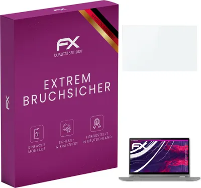 Produktbild von atFoliX 4061187481538, Laptop Bildschirmschutz, Transparent, Lenovo, IdeaPad Flex 5i 14", Glas, Kratzresistent