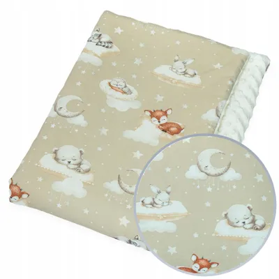 Produktbild von Kerstin Baby Minky Kuscheldecke 75x100 cm für Kleinkinder