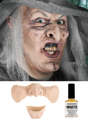 Produktbild von Hexe Halbmaske aus Latex