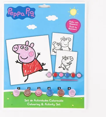 Produktbild von Cerda Group Peppa Pig Malset Mehrfarbig  Mehrfarbig One Size