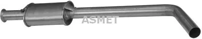 Produktbild von ASMET 10.068 Mittelschalldämpfer Schalldämpfer für RENAULT Scénic I (JA0/1, FA0) MEGANE I (BA0/1) MEGANE Scenic (JA0/1) MEGANE I Grandtour (KA0/1)