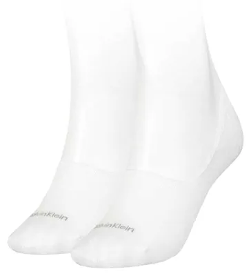 Produktbild von Calvin Klein - Socken für Damen (2er-Pack) NA695 (34 EU - 38 EU) (Weiß)