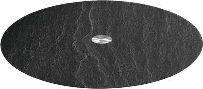 Immagine prodotto di Leonardo Platte TURN Schieferoptik, Servierplatte, Materialmix, Schwarz, 32.5 cm, 018700
