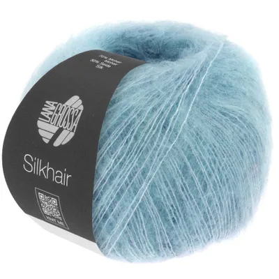 Produktbild von Lana Grossa - Silkhair 0201 zartblau