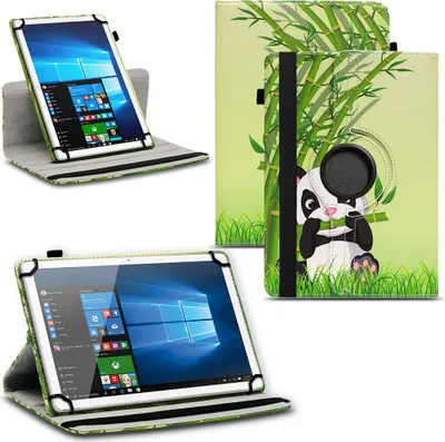 Produktbild von Universal Tablet Hülle 10 - 10.1 - 11 Zoll Tasche Schutzhülle 360° Drehbar CaseFarben:Motiv 11