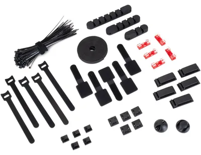 Obrázok produktu pre Sharkoon OfficePal Cable Organizer, organizér káblov, (136 dielov)