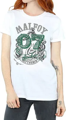 Produktbild von Harry Potter - "Malfoy" T-Shirt für Damen BI1329 (L) (Weiß)