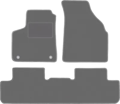 Produktbild von Graphit-Fußmatten für: Chevrolet Tacuma Minivan (2000-2011)