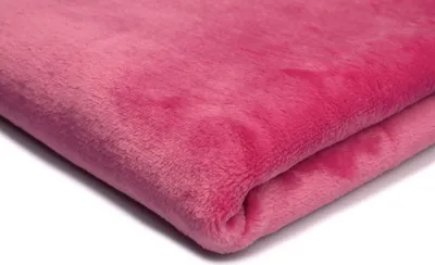 Obrázek produktu pro Minkee Plyšová hladká oboustranná Umělá kožešina Fuchsiová 50 x 160 cm