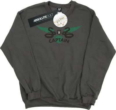 Produktbild von Harry Potter - "Slytherin" Sweatshirt für Damen BI20954 (L) (Holzkohle)