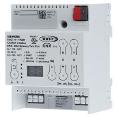 Produktbild von Siemens 5WG1141-1AB21 KNX/Dali-Gateway 32 Gruppen - KNX/DALI Gateway TWIN plus N 141/21 2x64 DALI EVG