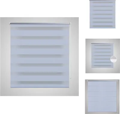 Zdjęcie produktu dla Roleta podwójna 60 x 120 cm biała - Żaluzje i rolety