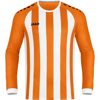 Produktbild von Jako Inter Trikot Langarm Herren - Neonorange / Weiß