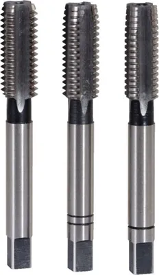 Productafbeelding van Handmatige boorset voor schroefdraad, 3-delig. Schroefdraadboorset, precisie gereedschap voor het maken van schroefdraad