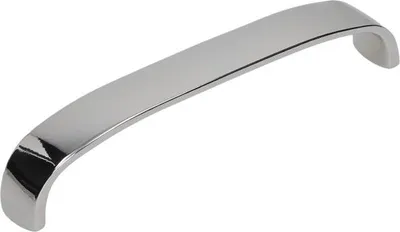 Image de UN45 poignée, chrome poli, 128mm