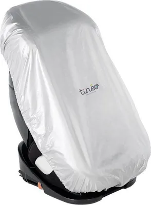 Image de Protection Siège Auto, Anti UV, Universel, Groupes 0/1/2/3, Réduit Température, UPF 50+, Gris