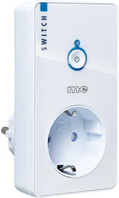 Produktbild von m-e CUVEO Funk Steckdose Schalter CR-S2000 W (55200)