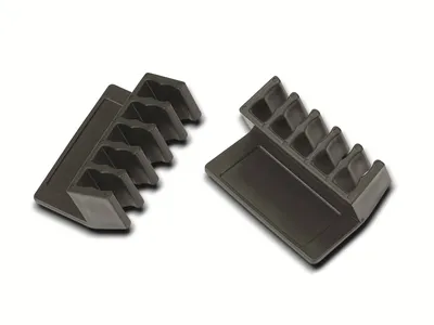 Productafbeelding van Kabelgeleiders Zelfklevend - 2-delig - 7mm - Zwart