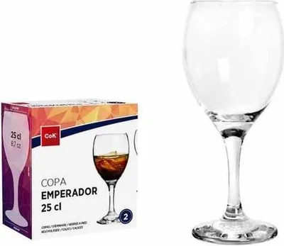 Zdjęcie produktu dla Zestaw Kieliszków Do Czerwonego Wina 250 Ml, 2 Sztuki, Szkło