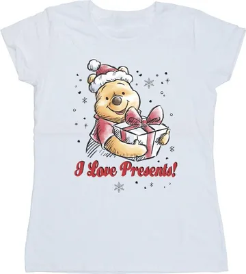 Produktbild von Disney - "Presents" T-Shirt für Damen BI44866 (S) (Weiß)