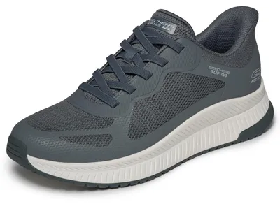 Produktbild von Skechers Herren Bobs Squad 4 Turnschuhe, Charcoal Knit, 45.5 EU