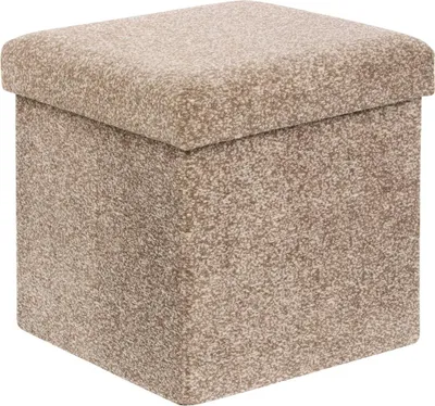 Produktbild von Hocker klappbare truhe oxia 38x38cm braun tonka  - Atmosphera créateur d'intérieur