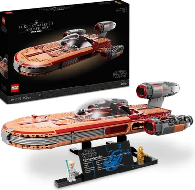 Obrázek produktu pro LEGO Star Wars Pozemní spídr Luka Skywalkera, Sada na stavění, 18 rok/roky, Plast, 1890 kusů, 2,52 kg