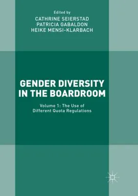 Produktbild von Gender Diversity in the Boardroom