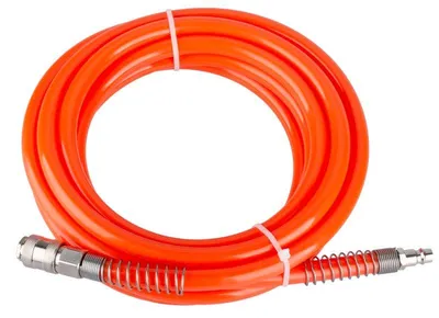 Obrázek produktu pro Hadice vzduchová spirálová s rychlospojkami 10mmx5m 8atm 48043