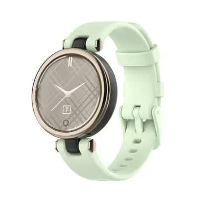 Produktbild von Strap-it Garmin Lily Armband Silikon (Hellgrün)