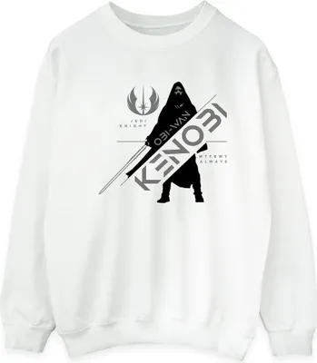 Produktbild von Star Wars - "Jedi Knight" Sweatshirt für Herren BI14814 (XL) (Weiß)