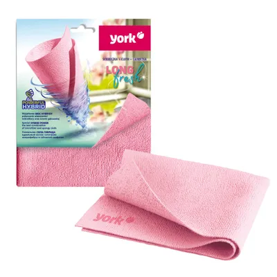 Zdjęcie produktu dla York Long Fresh Ścierka Do Okien Szyb Luster Mikrofibra Moc Hybrydy 1Szt