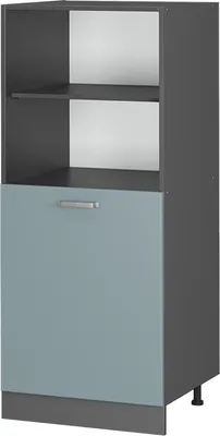 Produktbild von Vicco Herdumbauschrank R-Line, 60 cm, Blau-Grau/Anthrazit