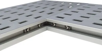 Produktbild von Eckverbinder für Drainage- und Belüftungsprofil 4 Stück