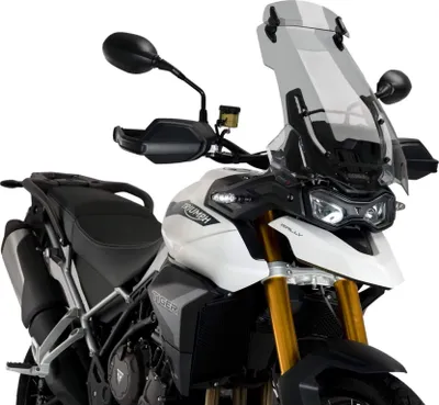 Obrázok produktu pre Cestovná clona PUIG s čírym dymovým deflektorom pre Triumph