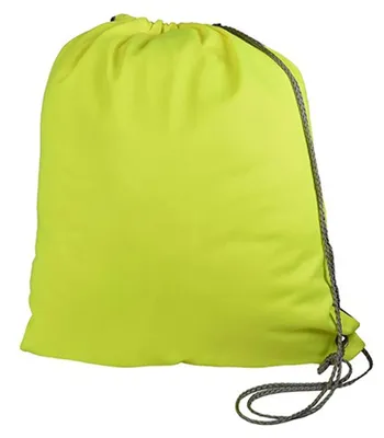 Immagine prodotto di L-Merch - Borsa da palestra, riflettente, palestra LT5095 (taglia unica) (giallo/argento)