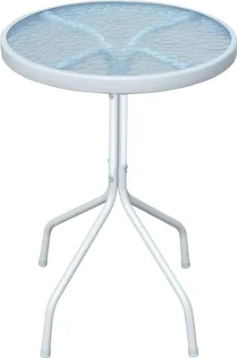 Produktbild von vidaXL 3-tlg. Bistro-Set Stahl Schwarz