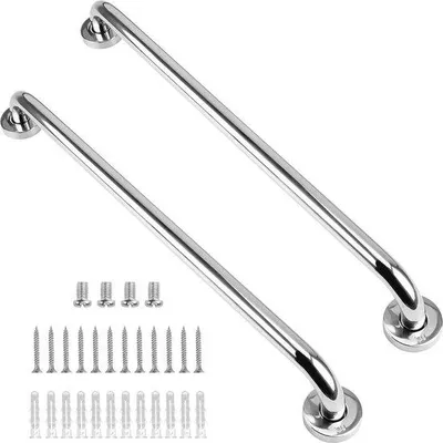 Immagine prodotto di Maniglione per bagno 61 cm - 2 pezzi - Appoggio sicuro per bagno, WC e cucina