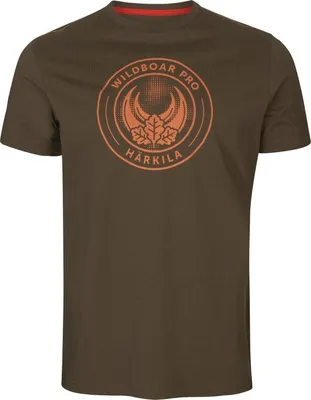 Produktbild von Härkila Herren Wildboar Pro T-Shirt 2er-pack light willow green/demitasse brown M
