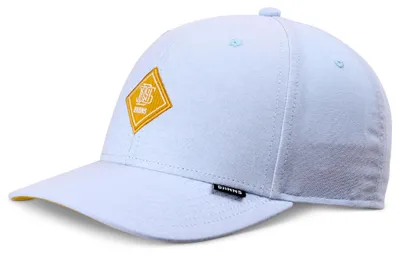 Produktbild von DJINNS Cap 6P TrueFit OxfordContra light blue/mustard