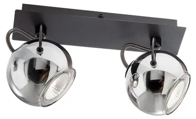Productafbeelding van Smarter WARD – Plafondlamp – zwart – GU10 – 24 cm